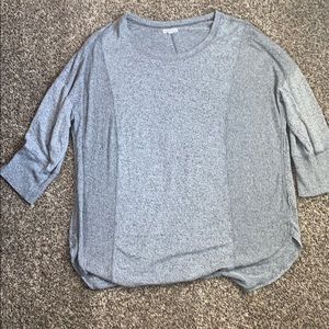 Grey sweater 3/4 sleeve